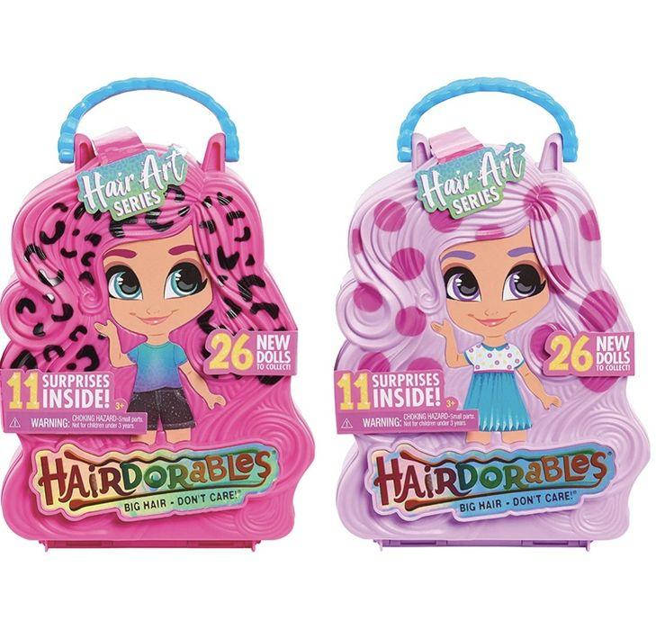 

Кукла Hairdorables Hair Art, Хэрдораблс, 5 серия РОЗОВЫЙ В ГОРОШЕК Оригинал из США