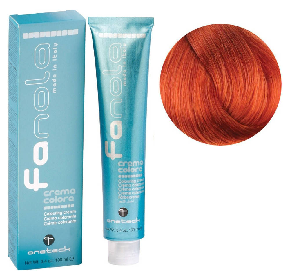 

Крем-краска для волос Fanola №8/44 Light blonde intense copper 100 мл