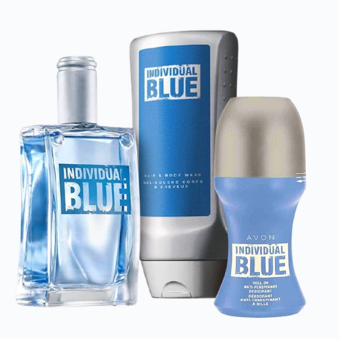 

Avon INDIVIDUAL BLUE индивидуал блу туалетний набір для чоловіків