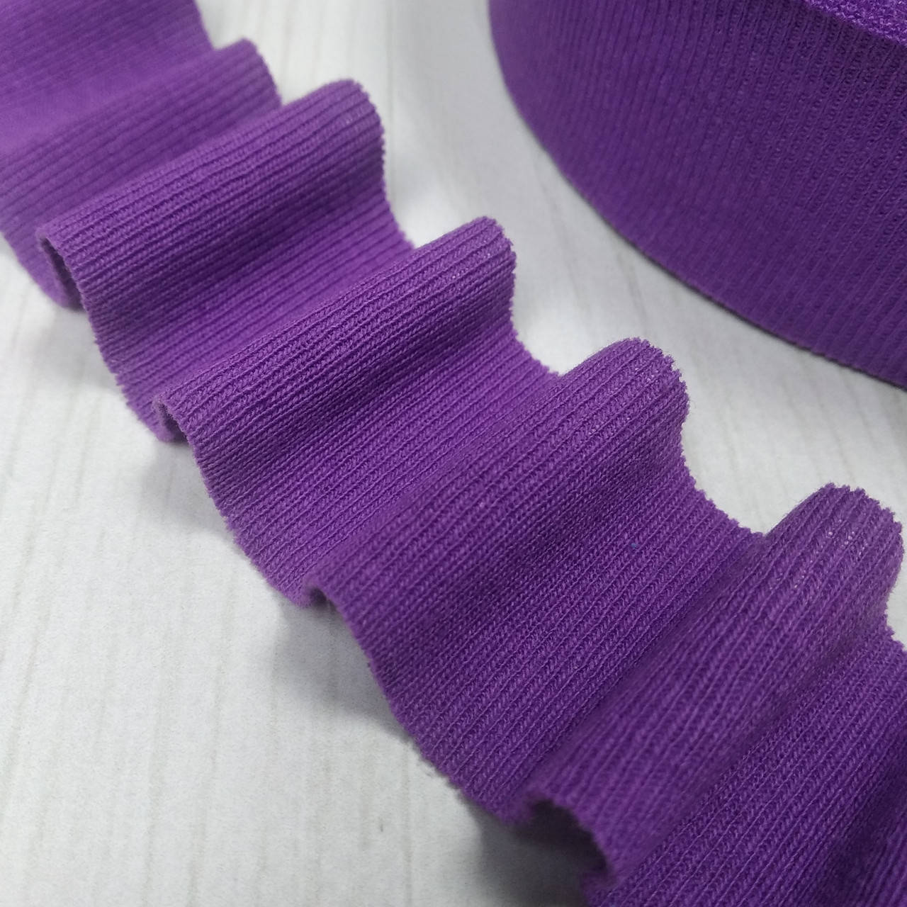 

Трикотажна бейка 3,5 см, фіолетовий