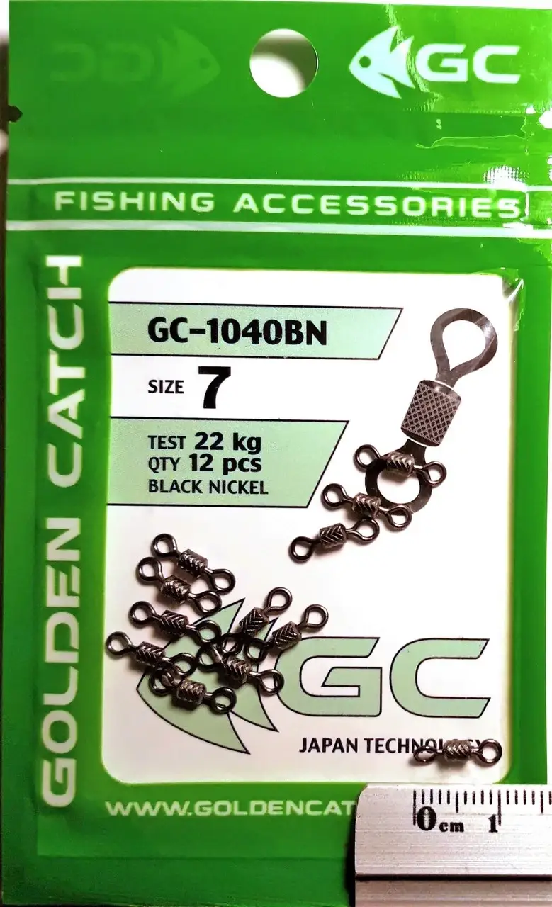 

Вертлюг американка GC 1040BN №12 (12шт)