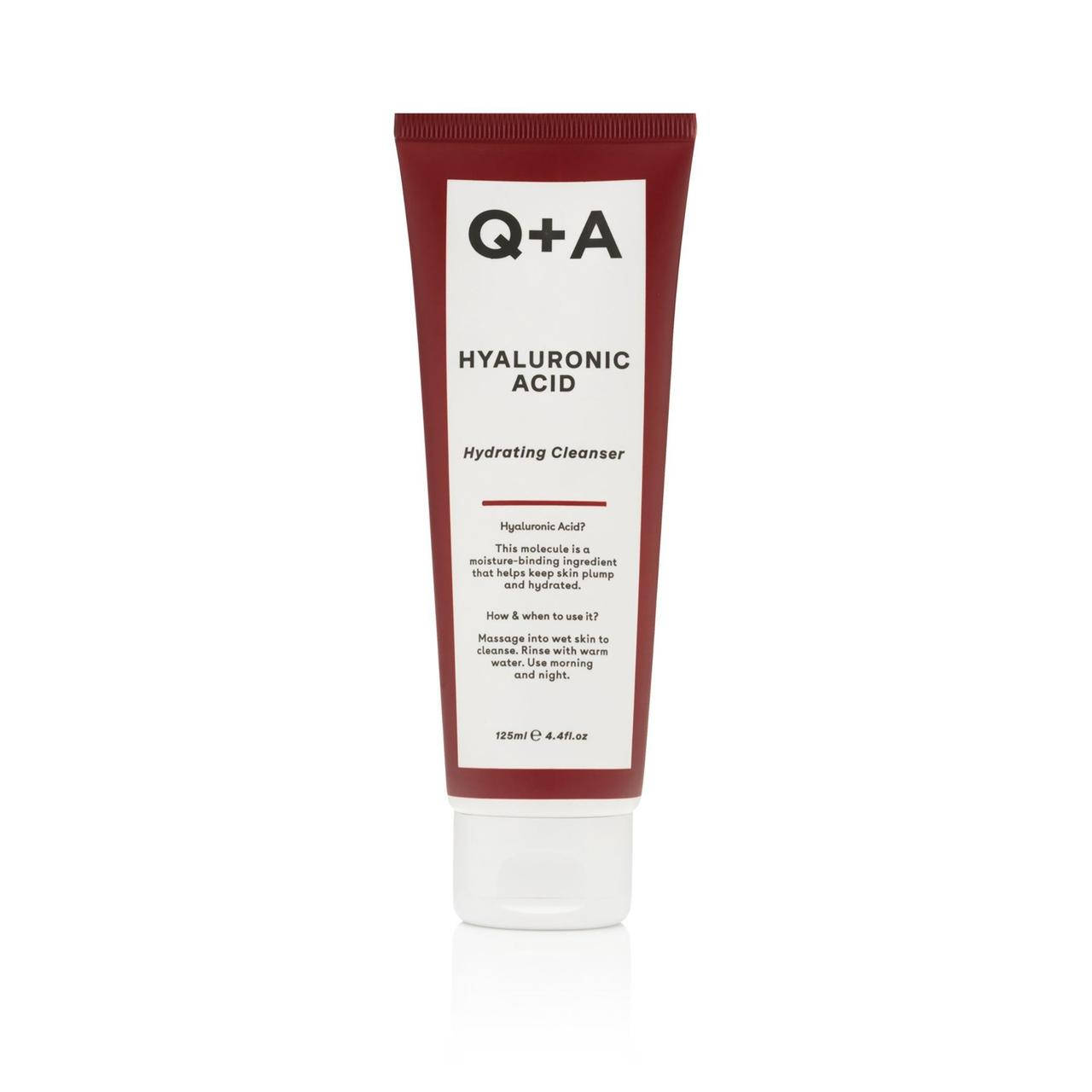 

Гель для вмивання з гіалуроновою кислотою Q+A Hyaluronic Acid Cleansing Gel 125 мл