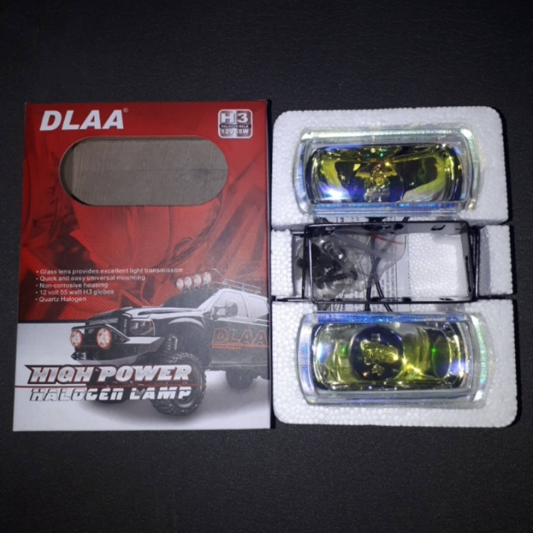 

Фары противотуманки DLAA 555 радужные 25981p