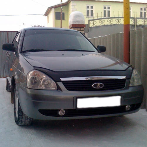 

Дефлектор капота, мухобойка Lada Priora (2170) 2007– VIP Tuning
