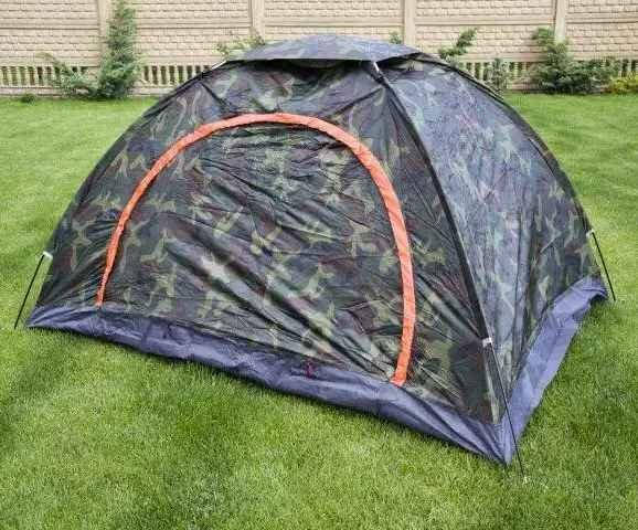 

Туристическая палатка Autocamp двухместная туристическая для кемпинга с каркасом 200х150х110 (Хаки)