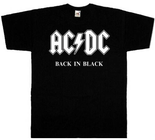 

Футболка AC/DC - Back In Black M