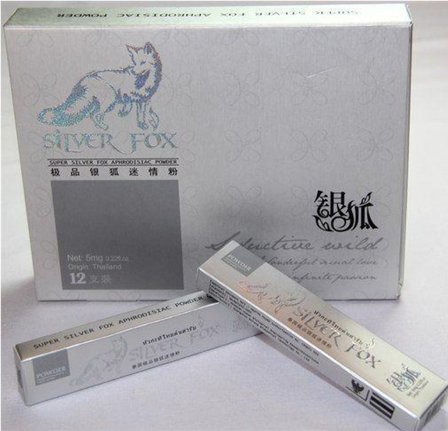 

Возбуждающий порошок для женщин Silver fox, Серебренная Лиса (по 1шт)