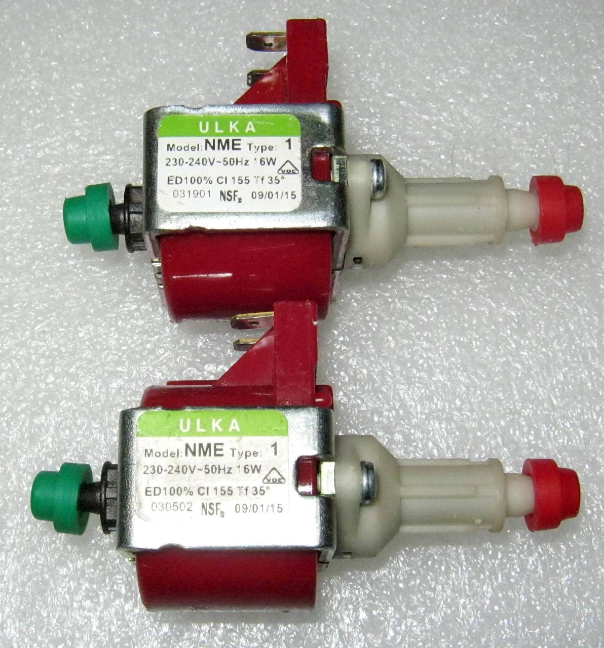 

16w Ulka помпа насос Model Nme Type 1 Ulca парогенераторов кофемашин парошвабр Улка