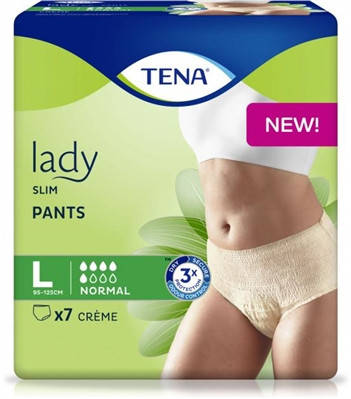 

Впитывающие трусы-подгузники для взрослых Tena Lady Pants Normal 3 Large 7шт.