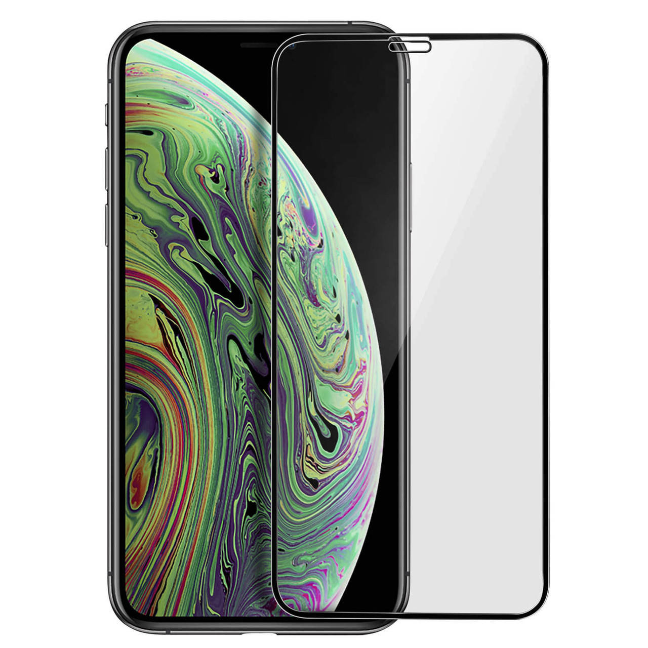 

Защитное стекло iPhone X, iPhone XS, iPhone 11 Pro (5D) Full Glue