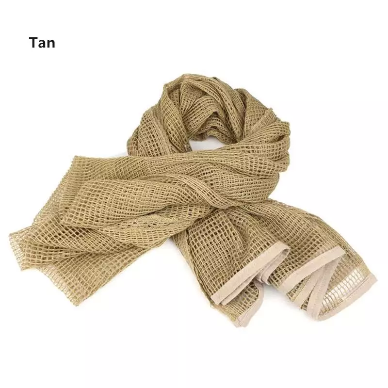 

Маскировочный шарф-сетка в цвете койот Masking scarf Coyote