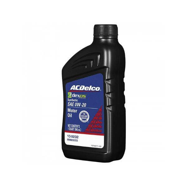 

Моторное масло ACDelco Dexos1 Full Synthetic 0W-20 0.946л (10-9236) Orig 10-9236