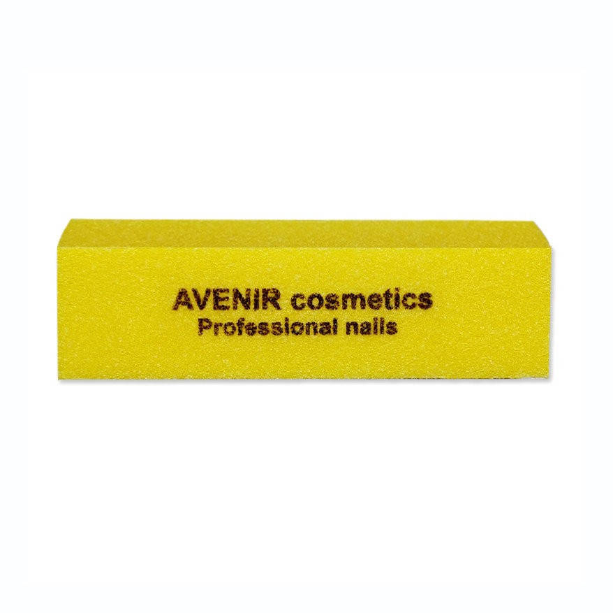 

Баф проф для шлифовки ногтей 80/80 (желтый) Avenir Cosmetics