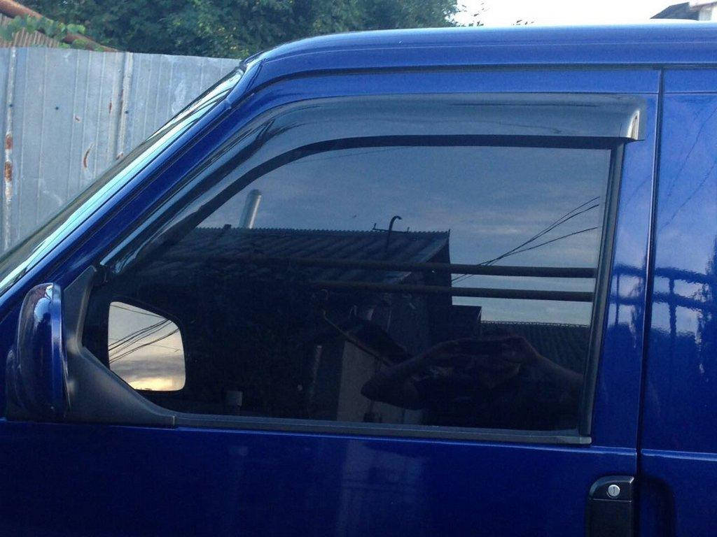 

Ветровики (2 шт, DDU) Volkswagen T4 Caravelle/Multivan TSR Дефлекторы окон (ветровики) Фольксваген Т4