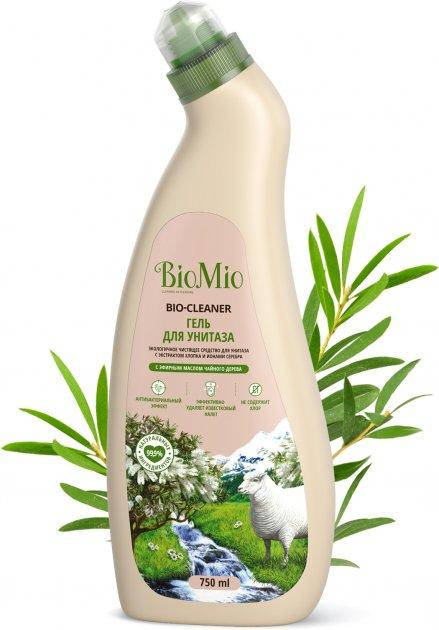 

Антибактериальное чистящее эко средство для туалета BioMio Bio-Toilet Cleaner с эфирным маслом Чайного дерева