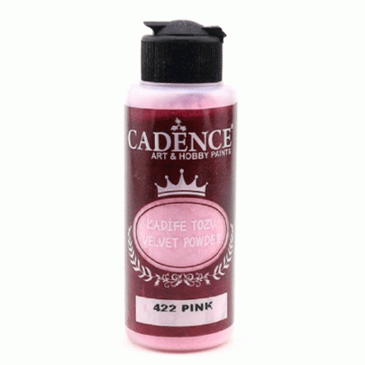 

Флок бархатная пудра Cadence Velvet Powder, 120 мл, Розовый
