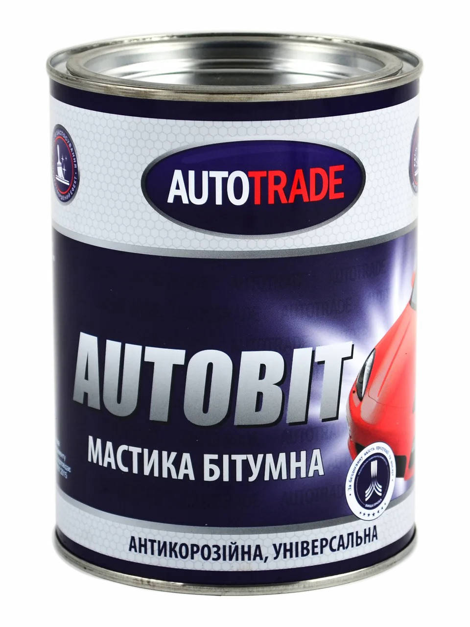 

Мастика битумная 3л (2,4кг) Autotrade, Черный
