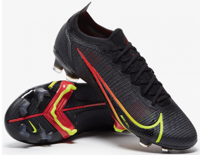 

Футбольные бутсы Nike Mercurial Vapor XIV 14 elite FG BLACK найк меркуриал вапор 14 Элит черные nike бутсы, Черный