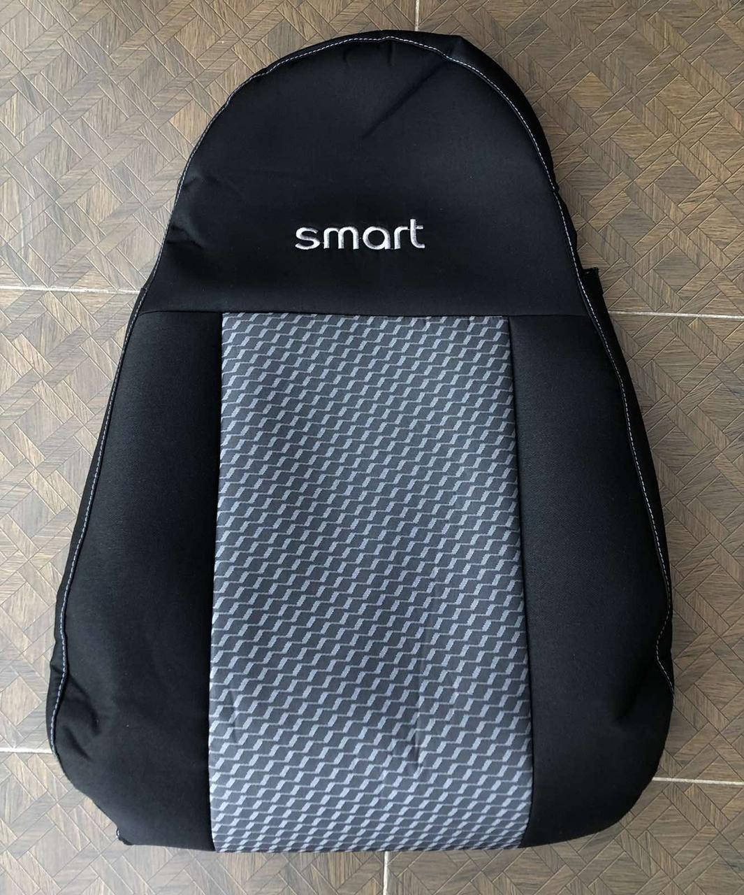 

Модельные автомобильные чехлы SMART FORTWO (450) (1998-2006) (серый)