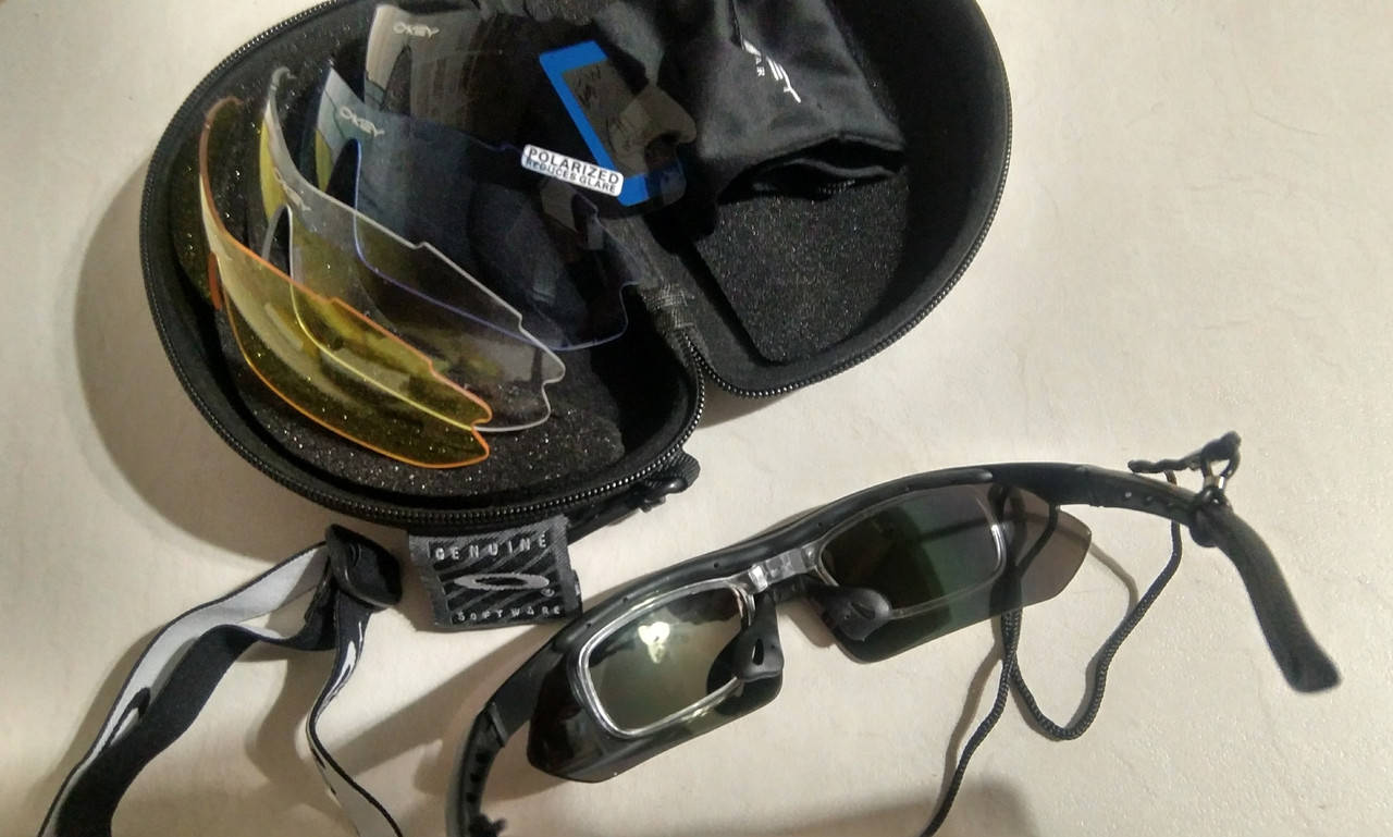 

Очки тактические поляризационные " Oakley" 5 линз