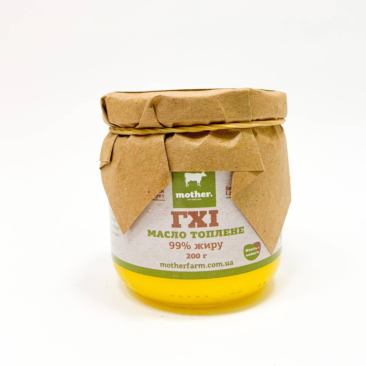 

Масло сливочное топленое (Гхи) Mother Farm, 200 г