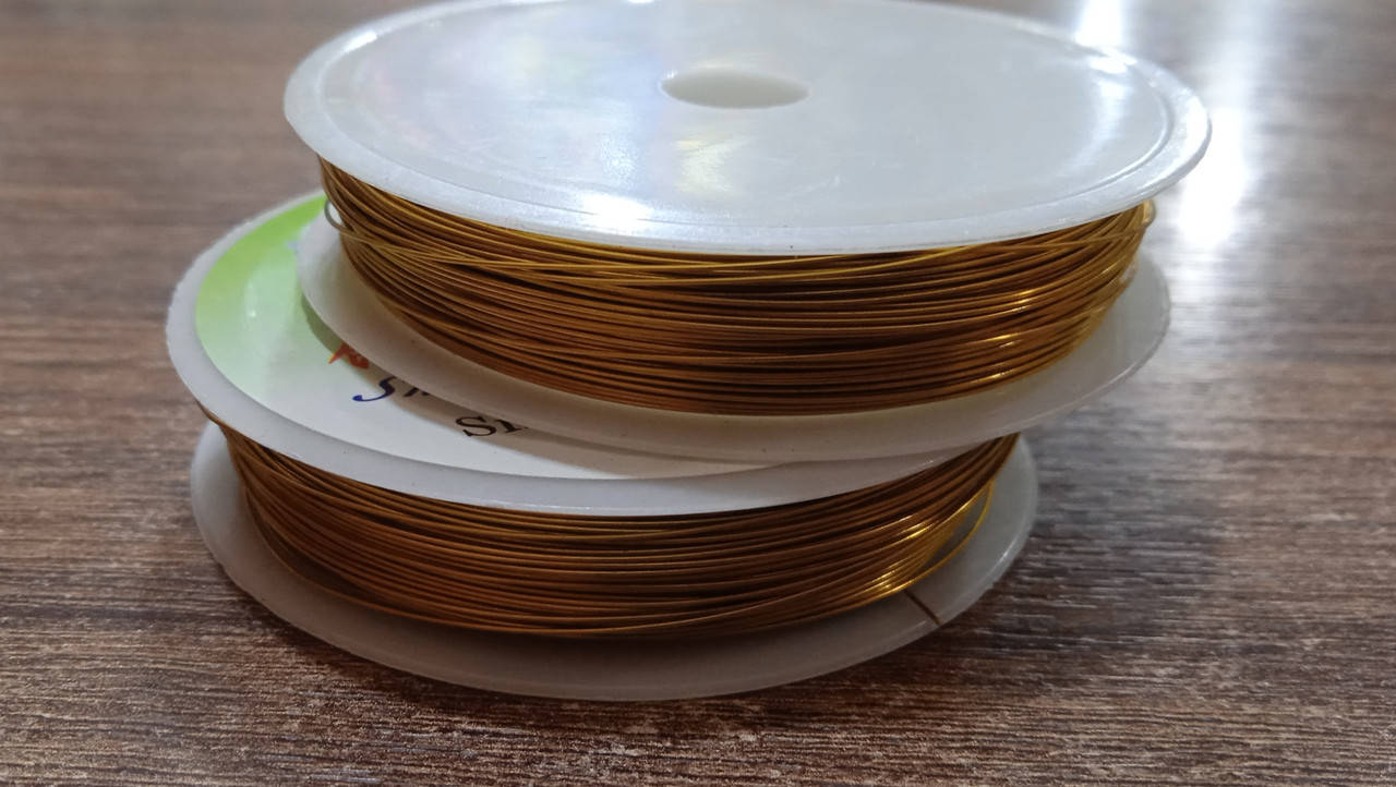 

Проволока золотистая (0,4)