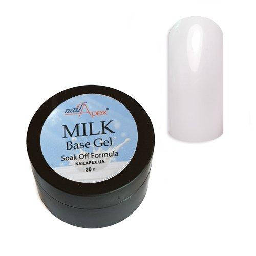 

Камуфлирующая база Нейлапекс молочно-розовая Nailapex Coconut milk base 30 мл
