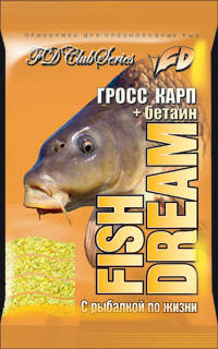 

Прикормка FishDream Гросс Карп 800 гр
