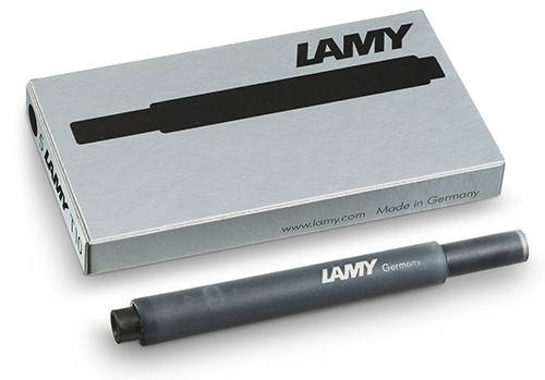 

Набір чорнильних картриджів Lamy T10 чорний 5 штук, Черный