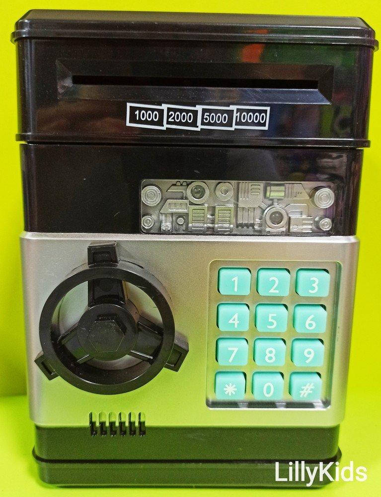 

Музыкальная игрушка сейф банкомат, копилка 881506