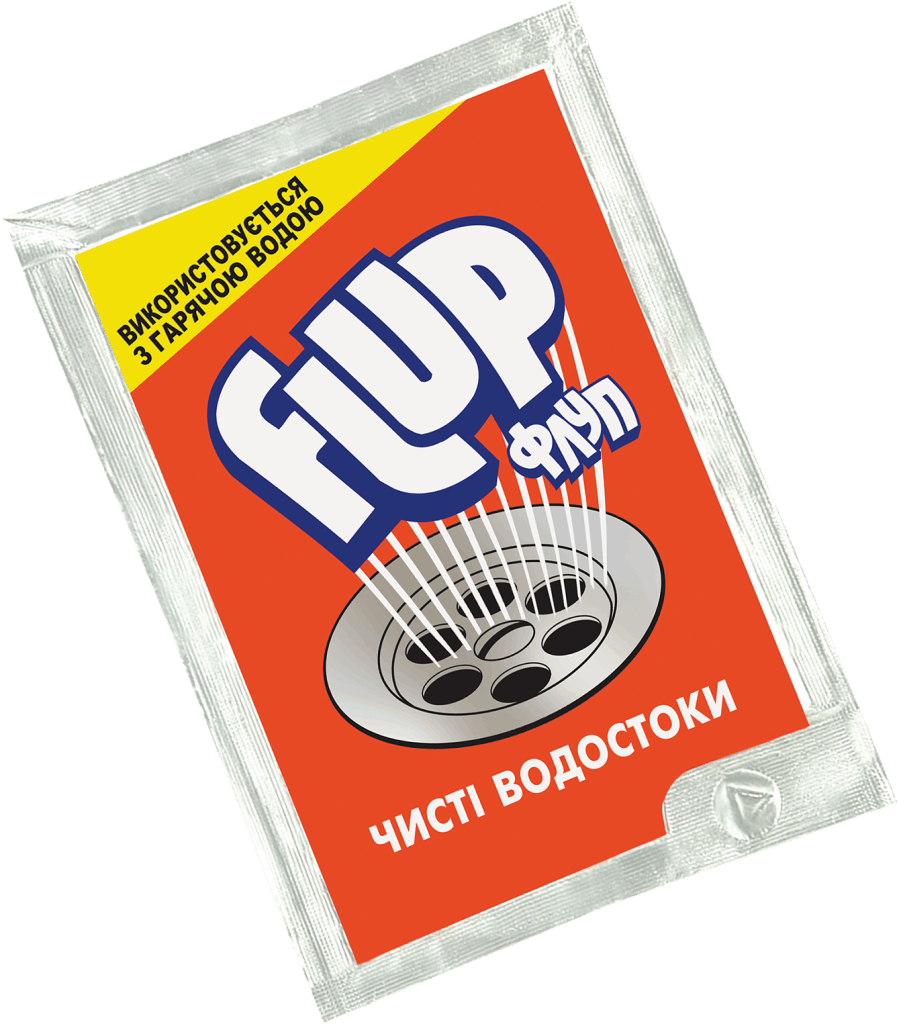 

Средство для прочистки труб Flup для горячей воды 80г