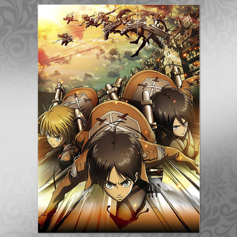 

Плакат Аниме Attack on Titan 083