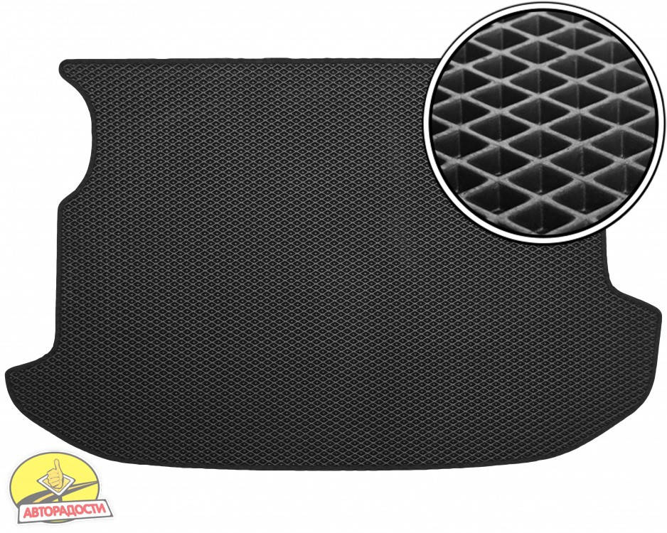 

Коврик в багажник для Ssangyong Korando '11-, EVA-полимерный, черный (Kinetic)