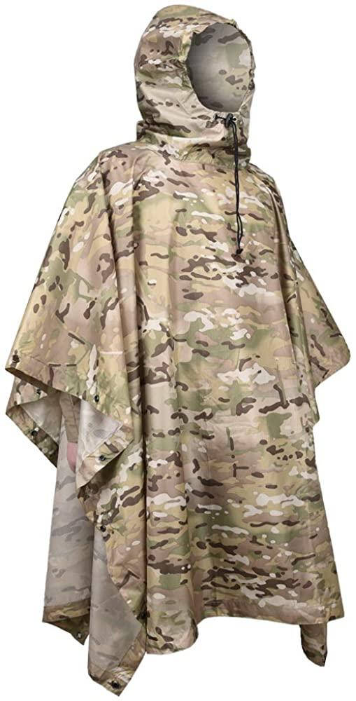 

Дождевик военный Пончо Multicam LOOGU