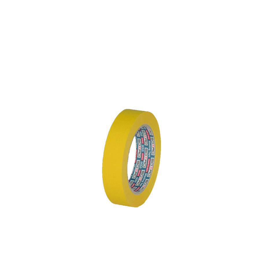 

Лента малярная лимонная SOTRO GOLD 120 °C 18 мм x 50 м