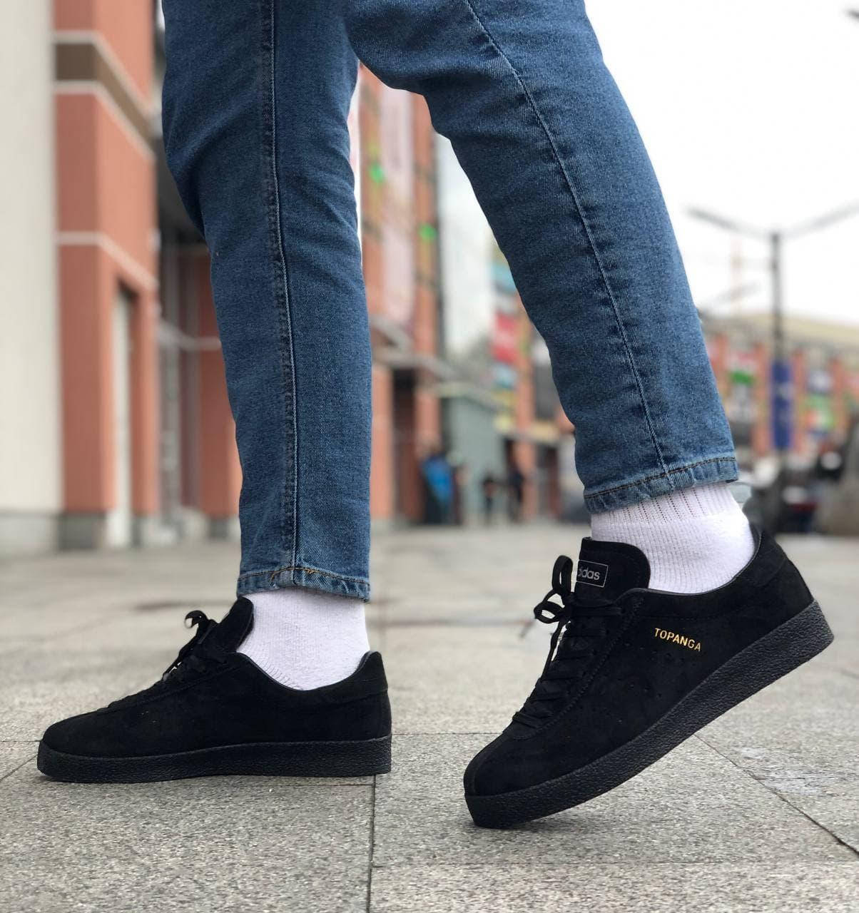 

Мужские Кроссовки Adidas Topanga "Black"/Кроссовки адидас топанга/Всесезонние кроссовки адидас, Черный