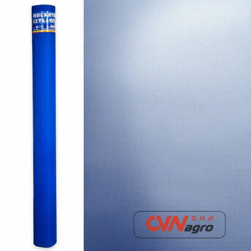 

Сетка противомоскитная белая 0,9мх50м (леска) синяя, Синий