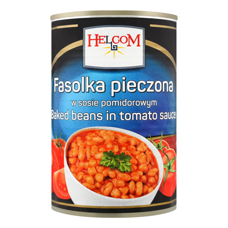 

Квасоля в томатному соусі Helcom, 400 г