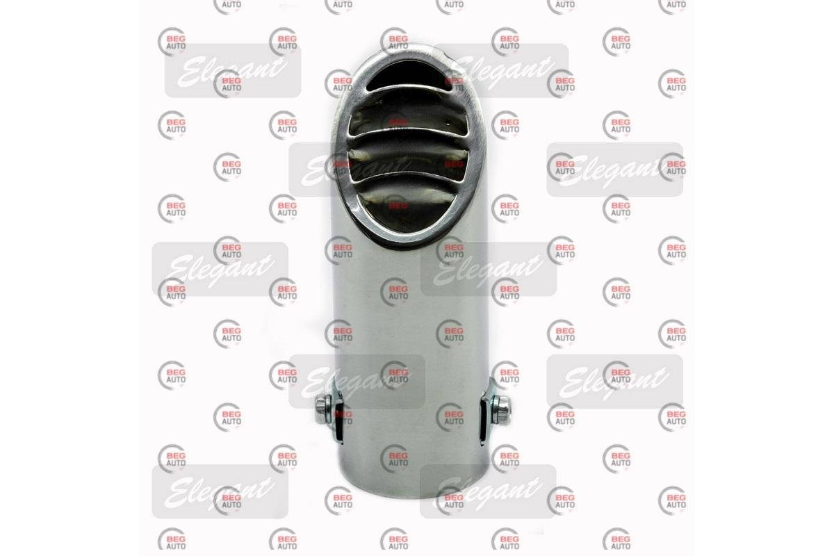 

Насадка на глушитель хром d 51мм, L 145мм, внешн d 51мм (0263)