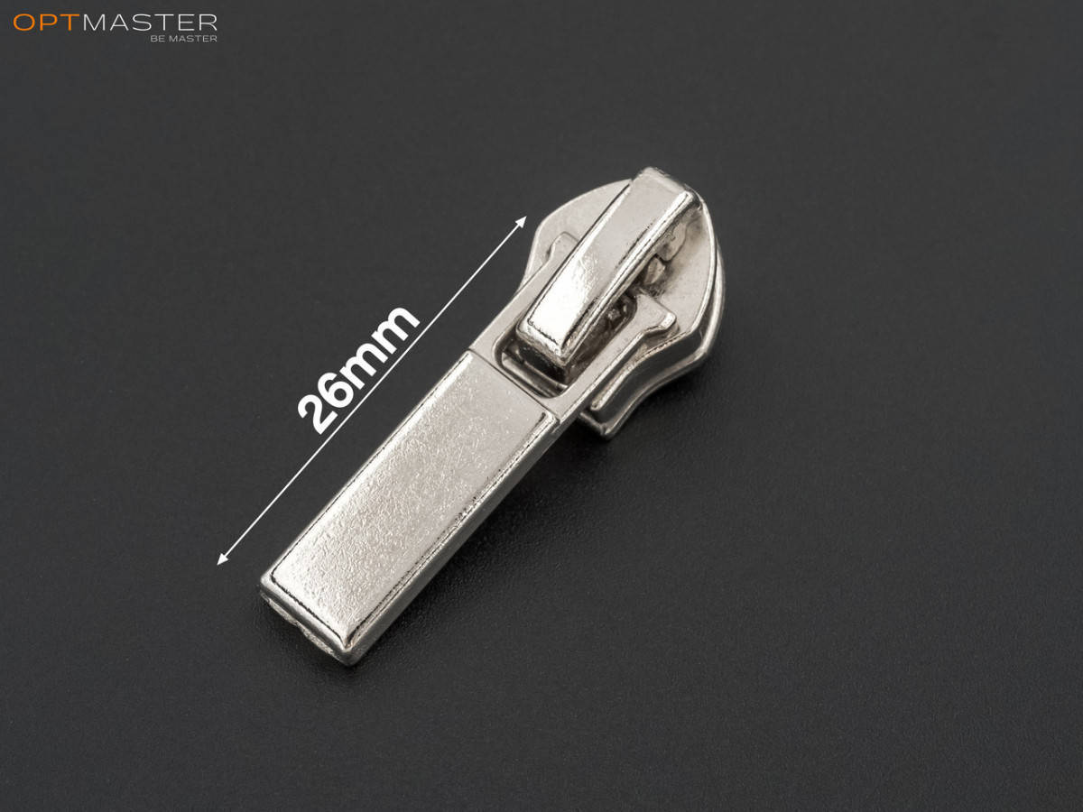 

Бегунок №7 на спиральную молнию, арт. XB-298, цв. никель