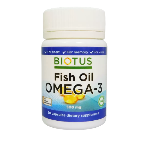 

Омега-3 исландский рыбий жир, Omega-3 Fish Oil, Biotus, 30 капсул (BIO-530265)