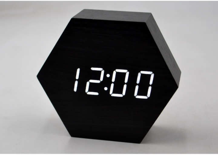 

Часы настольные с белой подсветкой VST-876-6