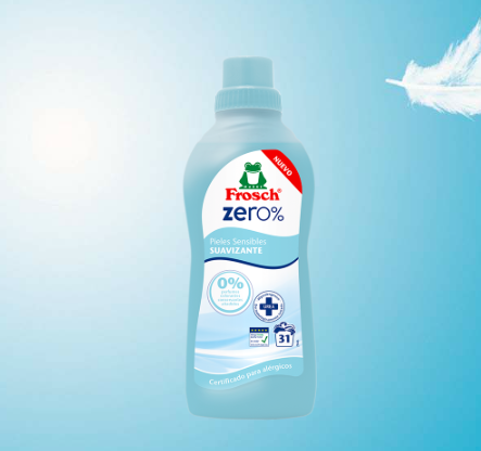 

Гипоаллергенный ополаскиватель для стирки Frosch Zero% sensitive