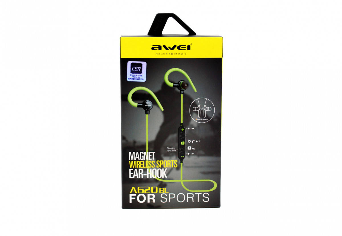 

Наушники беспроводные с микрофоном Awei A620BL BT, Черный