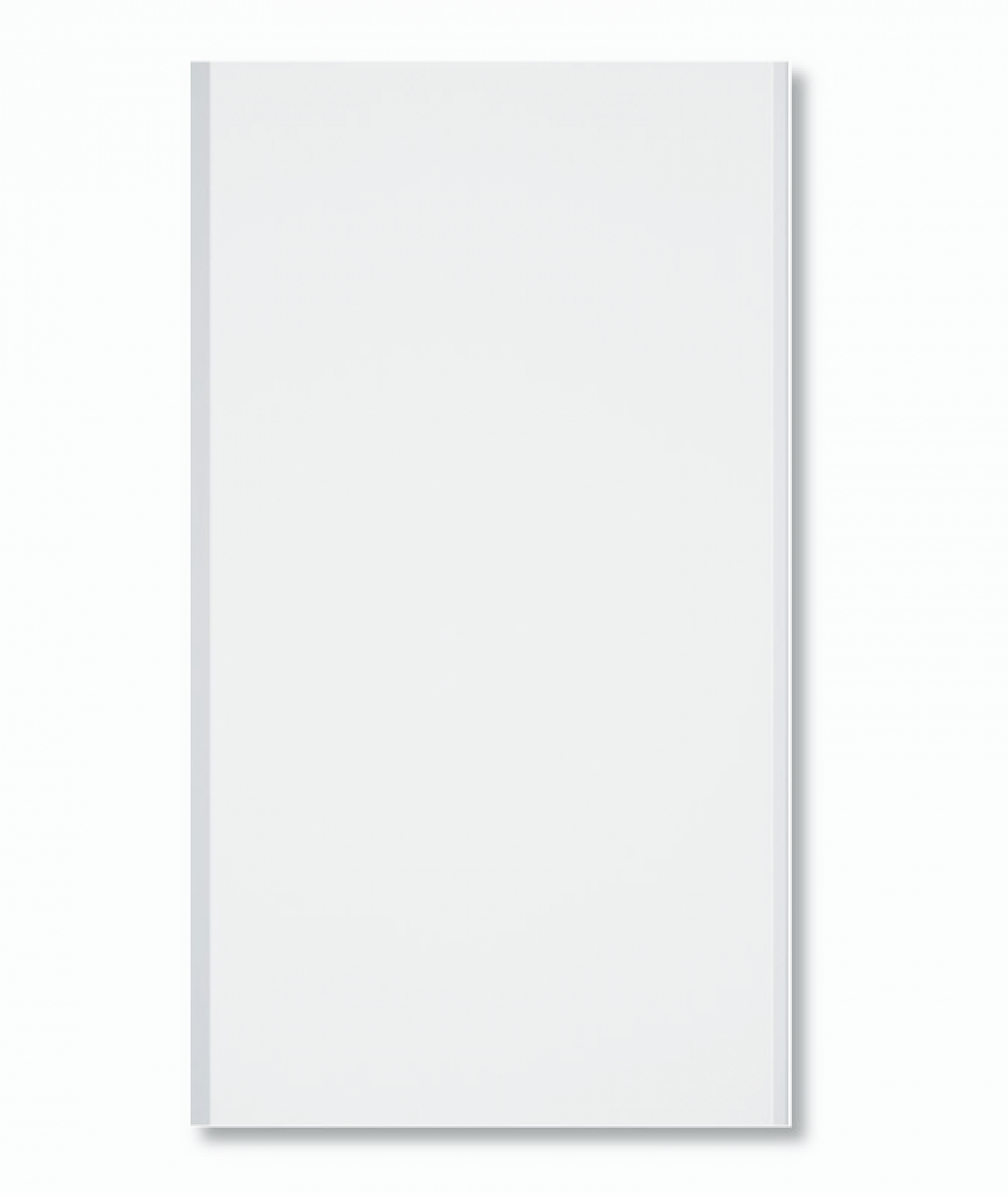 

Бесшовная пластиковая панель (вагонка) Белая Матовая 250 мм Panelit, Белый