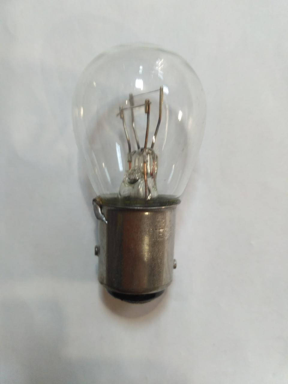 

Лампа стопа 12V 21W/5W цококольная, двухконтактная (белая)