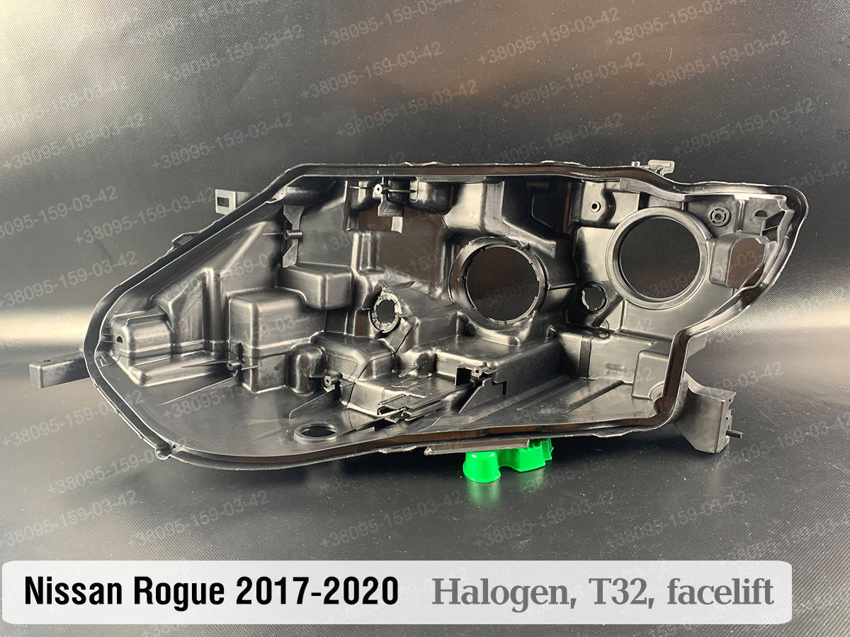 

Корпус фары Nissan Rogue T32 Halogen (2017-2021) II поколение рестайлинг левый
