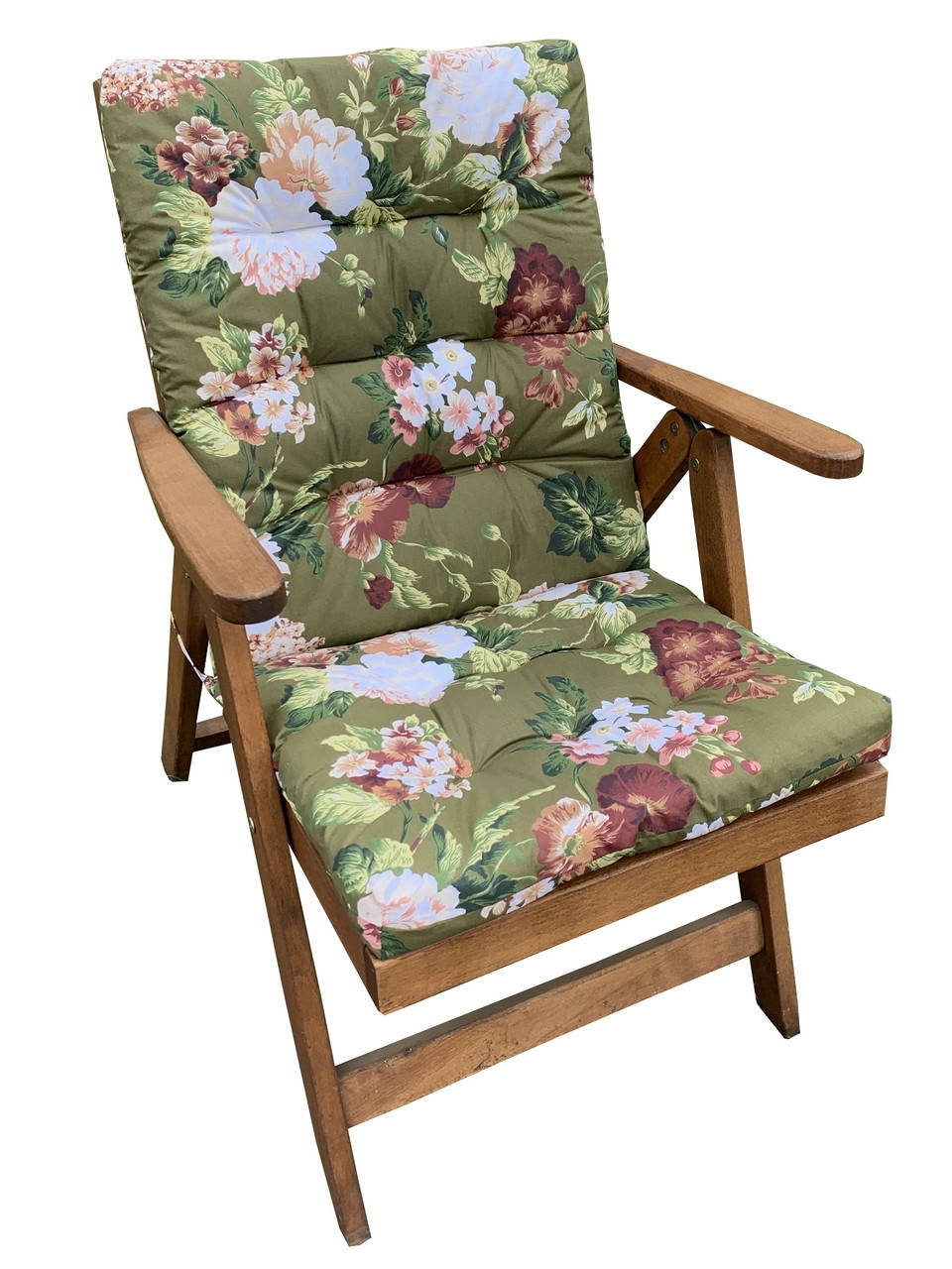 

Матрас на кресло Уют Simple flowers 100x50x5 см Зеленый