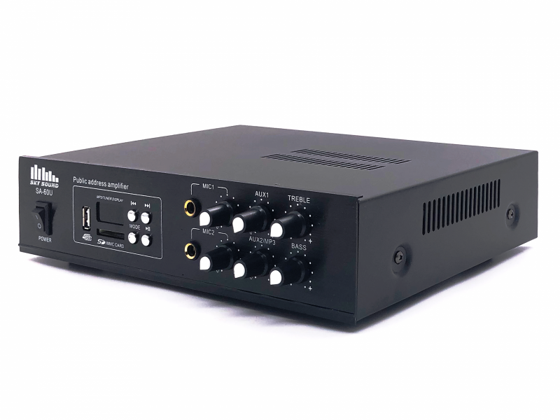 

Трансляционный усилитель мощности SKY SOUND SA-60U BLACK, Черный