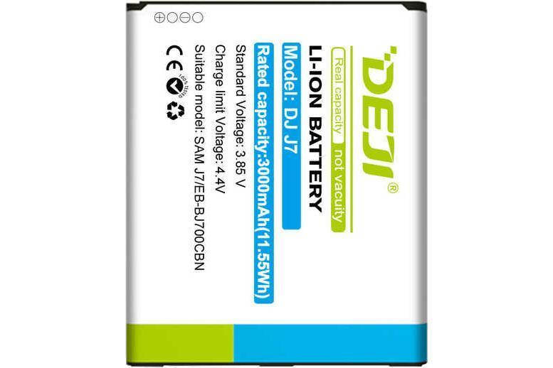 

Аккумуляторная батарея DEJI Samsung EB-BJ700CBE (3000 mAh) для Galaxy J7 (2015) SM-J700 SM-J701
